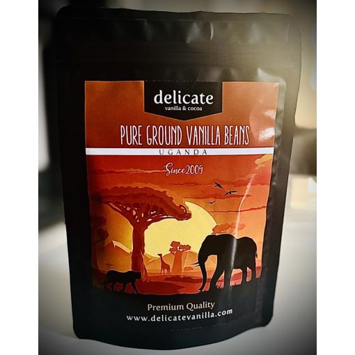 Delicate Ugandai Vanília őrlemény Grade A 50gramm